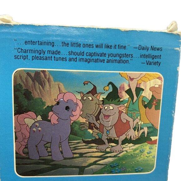 My Little Pony The Movie VHS 1986 Vestron Video Children’s Animated Cartoon Rare - Picture 4 of 11